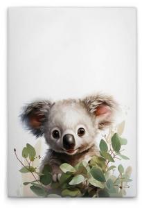 Картина на холсте A.S. Création Baby Koala цвет weissgrüngrauschwarz