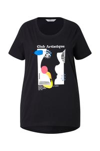 Рубашка оверсайз Angel of Style, черный