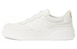 GUCCI Кроссовки Gg Canvas "White Grey"