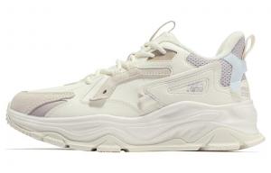 Женские кроссовки Lifestyle с низким верхом, белый/фиолетовый 361°