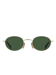 Солнцезащитные очки круглой формы Eyewear by David Beckham, золотой