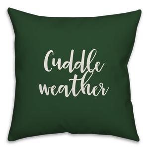 Декоративная подушка из полиэстера Creative Products 18 x 18 дюймов, темно-зеленый