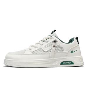 WARRIOR Износостойкие мужские лоу-топы для скейтбординга бежево-зеленые, цвет Beige Green