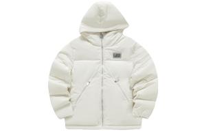 Пуховик Beams X BEAMS женский белый Paulownia Fila Fusion