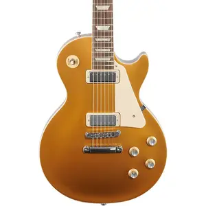 Электрогитара Gibson Les Paul Deluxe 70-х годов, золотая крышка