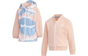 Детская куртка Adidas, розовый