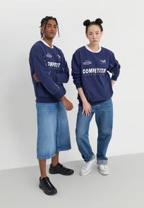 Спортивный свитер UNISEX YOURTURN, темно-синий