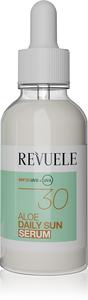 Ежедневная солнцезащитная сыворотка с алоэ вера SPF 30 Revuele, 30 мл