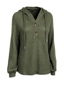 MEETWEE Свитер в зеленом цвете