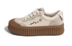 Кроссовки TTKJ Skateboarding Shoes Women's Low-top, серый