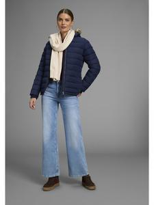 стеганая куртка темно-синего цвета Polarino