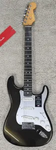 Гитара Fender American Ultra II Stratocaster с накладкой из черного дерева, цвет Texas Tea, с чехлом