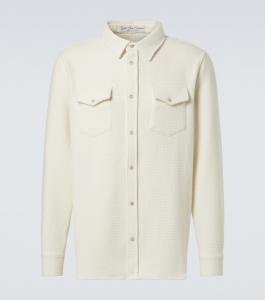 Вафельная кашемировая рубашка God's True Cashmere, Rose Quartz