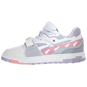 Kappa Скользоустойчивые износостойкие легкие низкие женские скейтерские кеды White Pink в цвете белый/розовый, цвет White/Pink Color