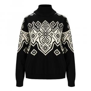 Свитер "Цапля Фалун" из Дейл-оф-Норвеж (женский), Black/Off White
