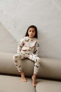 Леггинсы для детей Liewood, бежевый