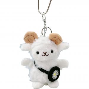 Плюшевый кулон Daisy Lamb Dolls высотой 14 см MORTEN SOLUM, серебро