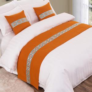 TTiiLoe Декоративная квадратная наволочка с потайной молнией Orange 2