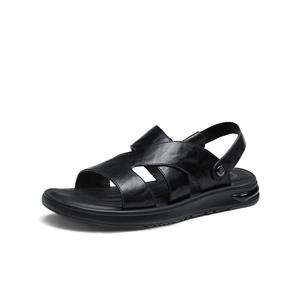 CAMEL Пляжные сандалии мужские коричневые/чёрные, цвет Black