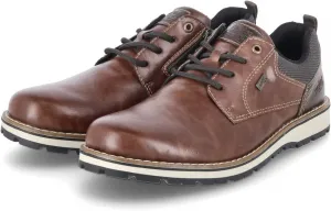 Мужские туфли Rieker на шнуровке, коричневый