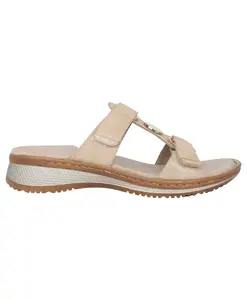 Бежевые гавайские женские сандалии Ara, бежевый