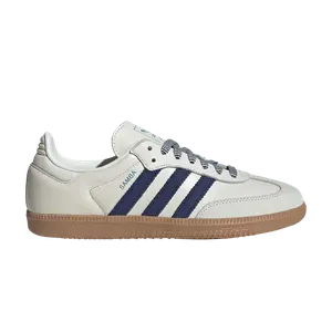 Кроссовки Wmns Samba OG, цвет Off White Dark Blue