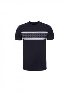 Karl Lagerfeld Футболка 755037 темно-синего цвета