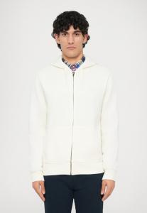 Толстовка Polo Ralph Lauren GARMENT-DYED FLEECE FULL-ZIP HOODIE, Clubhouse Cream/Dark Blue
