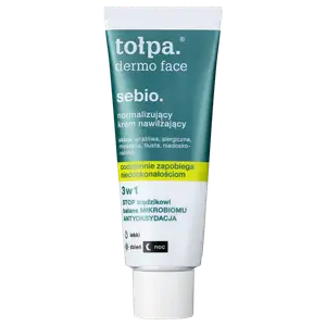 Нормализующий увлажняющий крем для лица, 40 мл Tołpa Dermo face sebio