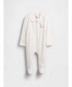 (K) Первый любимый детский комбинезон из органического хлопка с закрытыми ступнями