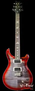 2023 Paul Reed Smith PRS Wild West Guitars Специальная серия CE 24 с окрашенной в черный цвет грифом, звукосниматели 57/08 с крышками, выцветший серо-черно-вишневый взрыв, 7,85 фунта