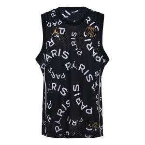 Баскетбольная майка Air Jordan Paris Saint-Germain Printing Vest, черный