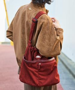 Специальный заказ: вельветовая сумка с вельветовым шнуром 25AW