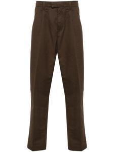 NN07 зауженные брюки Fritz 1912, коричневый