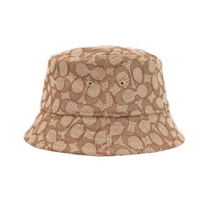 Фирменная жаккардовая ведрообразная шляпа COACH