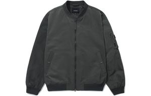 COVERNAT Бейсбольная куртка унисекс угольная, Charcoal