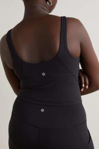 LULULEMON Выровнять танк Нулу, черный