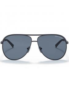 Armani Exchange солнцезащитные очки-пилоты, синий