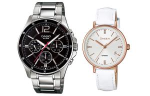 CASIO Часы Unisex Pair Table Series White Watch