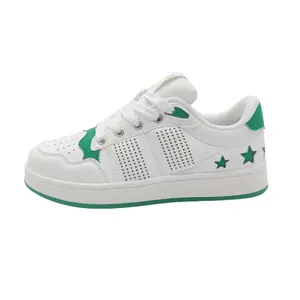 Противоскользящие износостойкие низкие кеды для скейтбординга Unisex OHJC, белый