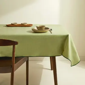 Glat Basics ПВХ грязеотталкивающая скатерть El Corte Inglés, зеленый