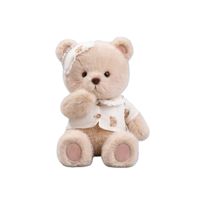 Успокаивающая плюшевая кукла Медвежонок для макияжа высотой 45 см CHUNTUSHU, healing bear