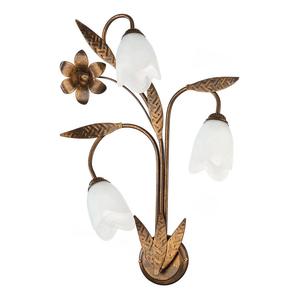 Настенный светильник ONLI Sonia Typ D, сатиновое стекло / железо - 3 лампы