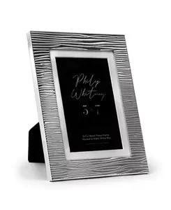Металлическая фоторамка «Джули», 5 x 7 дюймов Philip Whitney, silver
