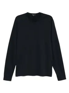 Футболка из джерси с длинными рукавами James Perse, синий