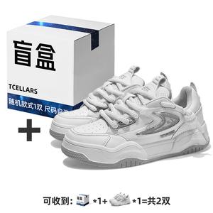 Кроссовки TCELLARS Skateboarding Shoes Unisex Low-top, черный