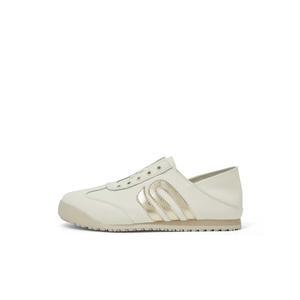 COMELY Повседневные туфли женские с низким верхом цвета экрю/серебро/золото