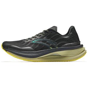 Кроссовки мужские с низким верхом, базовые, черные/желтые/зеленые Anta