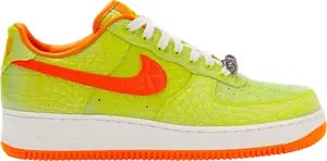 Кроссовки RTFKT x Air Force 1 'Reptile', зеленый