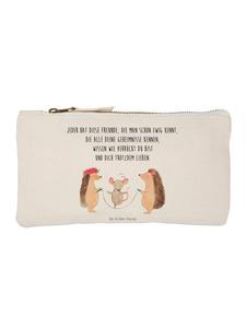 Mr. & Mrs. Panda Пенал с изображением скакалки в виде ежика и надписью белого цвета